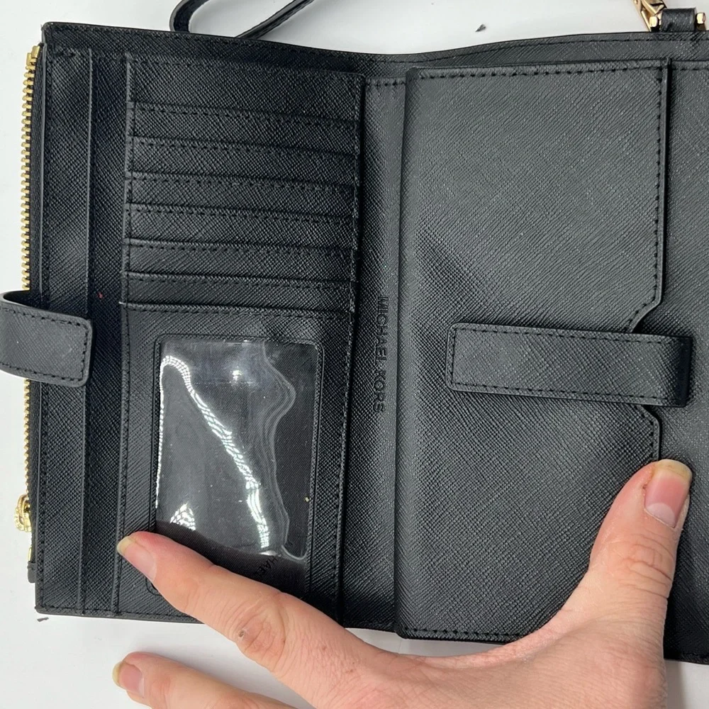 Michael Kors Black Wristlet - Picture 4 of 8